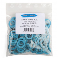 Sachet joints fibre bleue aramide