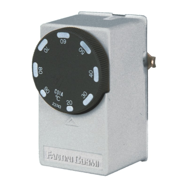 Thermostat d'applique pour tuyauterie