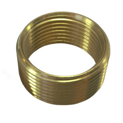 Bague filetée